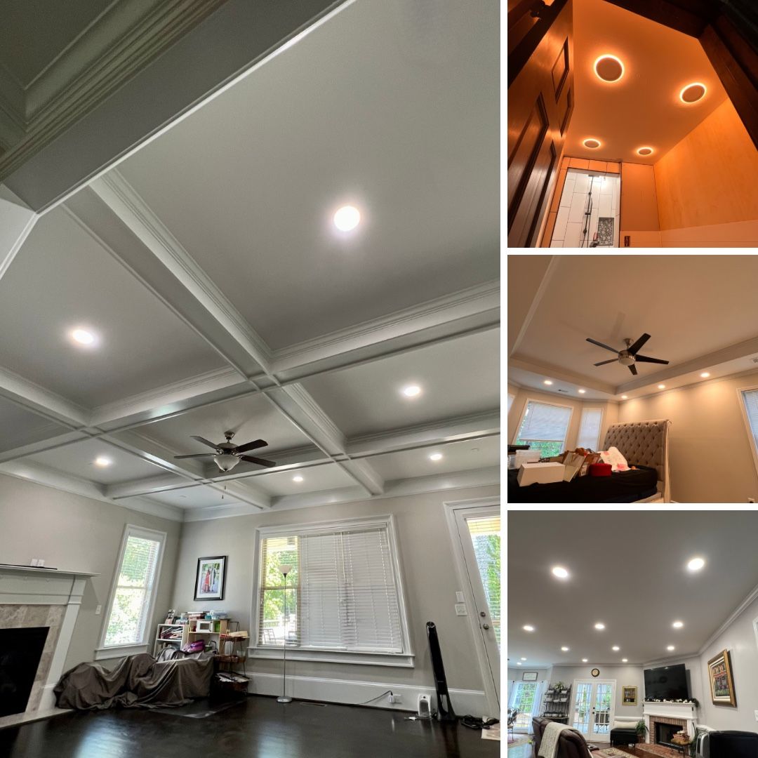 Modern LED Recessed Lights — For Living Room or Kitchen