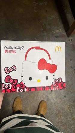 Hellow Kitty Bucket Mcdonald’s Japan Exclusive Bucket