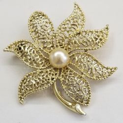 Large Floral Pin 
