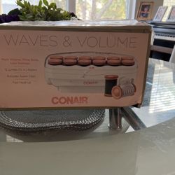 Conair Ceramic 1 1/2-inch Hot Rollers, Super Clips Included, Create Big Bouncy C