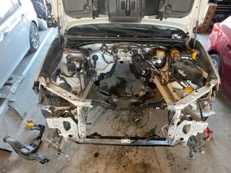 2020 Subaru wrx front clip cut