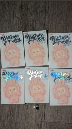 Authentic From Popmart Labubu Big Into Energy Blind Box