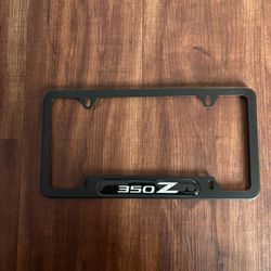350 Z License Plate Frame 