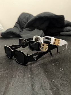 Prada and Balenciaga Sunglasses Bundle