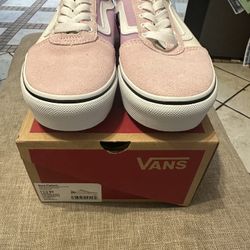 Color Block Light Purple Youth Vans