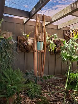 Handmade Hanging Redwood Planters
