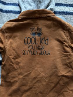 custom toddler jacket