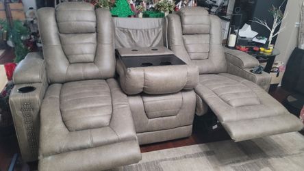Leather couch