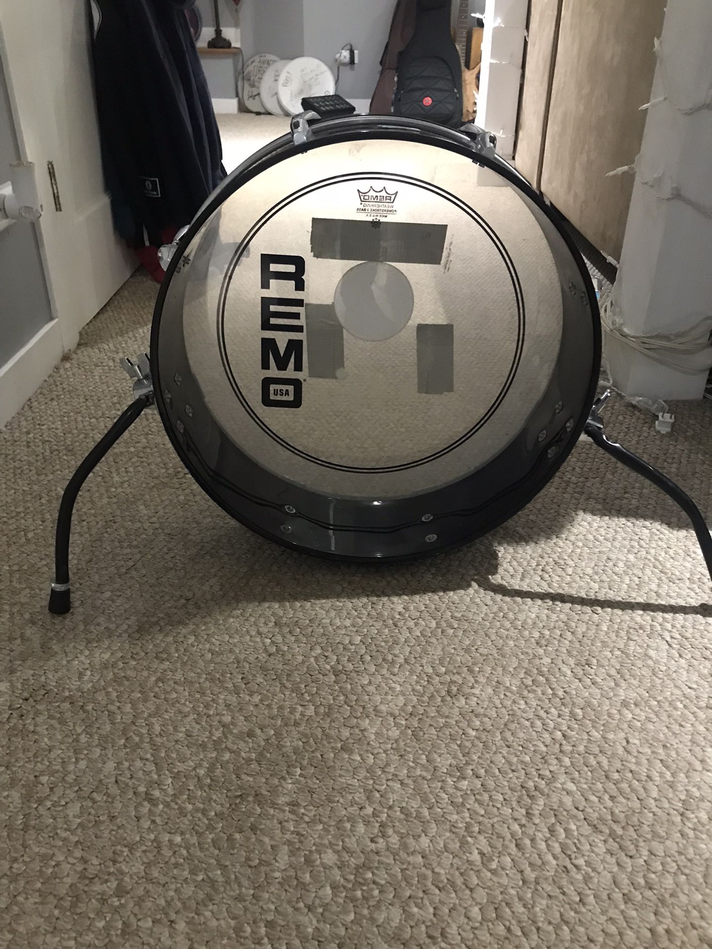 Remo Travel Kick Drum 22in Legero