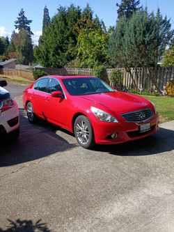 2012 Infinity G37x clean title low miles