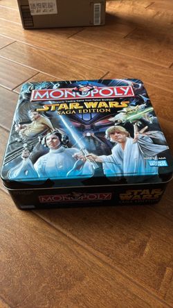 Star Wars Saga Edition Monopoly Board Game
