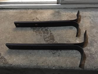 Early Vw bug rear bumper brackets