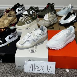 New Nike, Jordan And Adidas