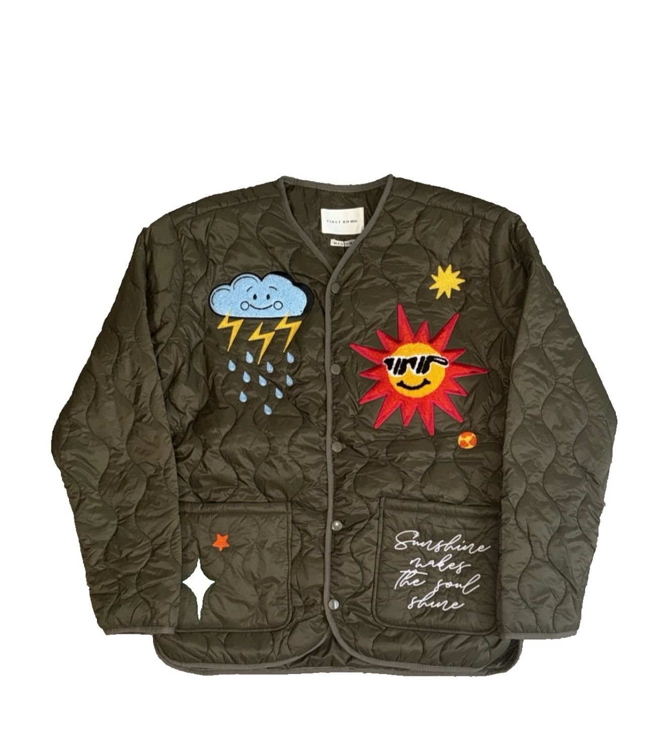 FIRST ROW VARSITY JACKET SIZE L