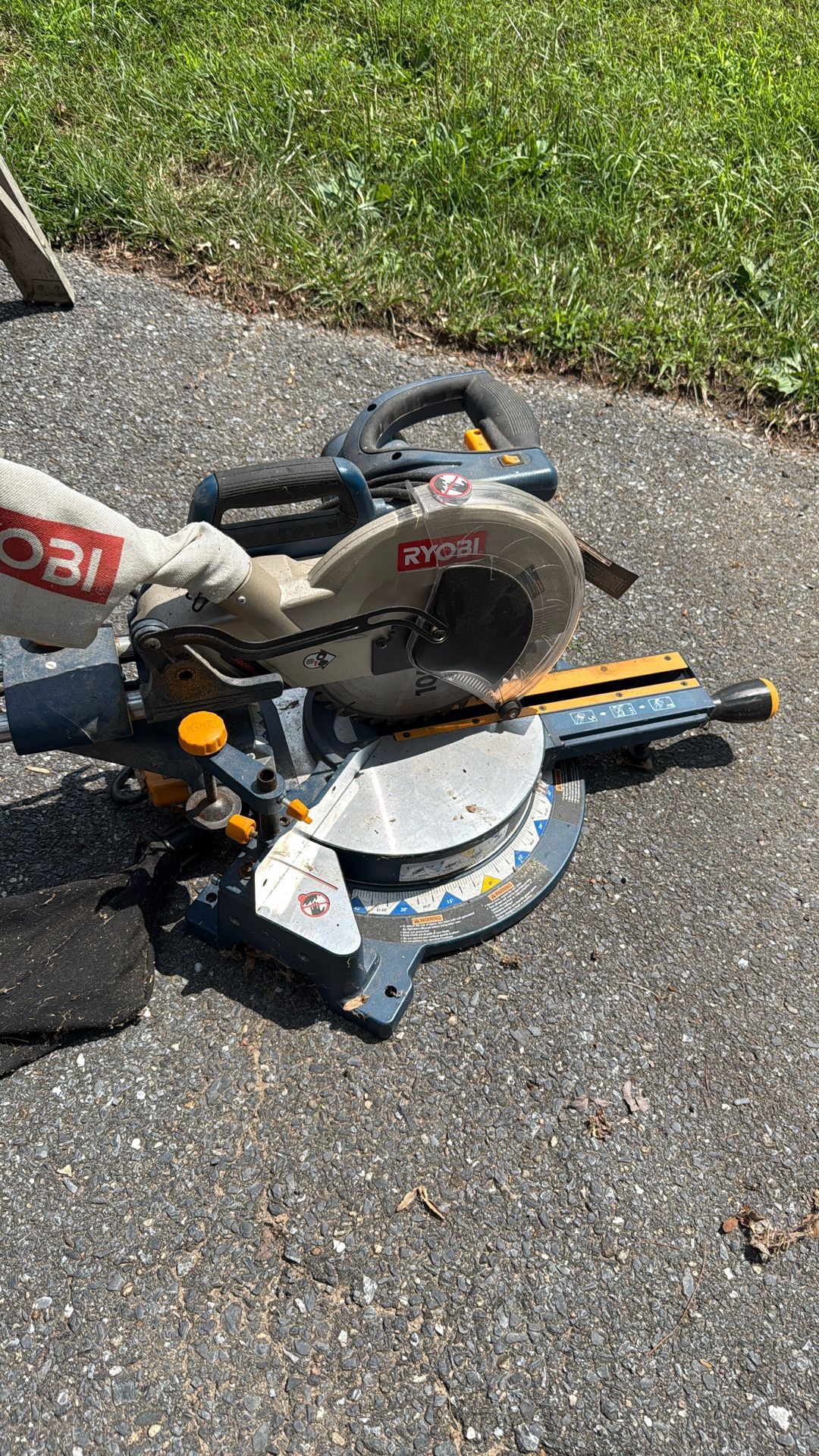 Ryobi Radial Chop saw 10"