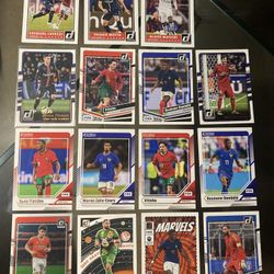 15 PSG Joao Neves Nuno Mendes Vitinha Dembele Donnarumma Zaire-Emery etc .cubic pulsar soccer football card lot. 2023-2024 2024-2025 Optic Donruss UCL