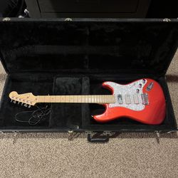 apple red 50th anniversary stratocaster solid body