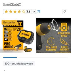 DeWalt Earbuds 