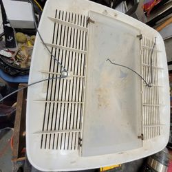 Bath vent cover and lens