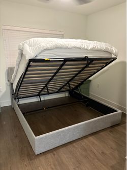 bed frame with mattress included, GREAT DEAL! MOVING OUT SALE