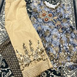 New Girl Punjabi  Dress Indian  4 To 5 Years 