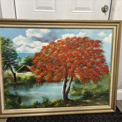 Painting Straight From Dominican Republic 