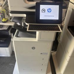 Hp Laser jet Flow M632 Copier/printer/scan/finisher And Stapler