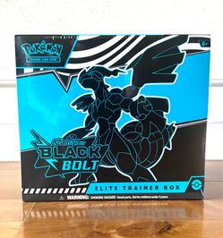 Pokemon Cards: Black Bolt Elite Trainer Box