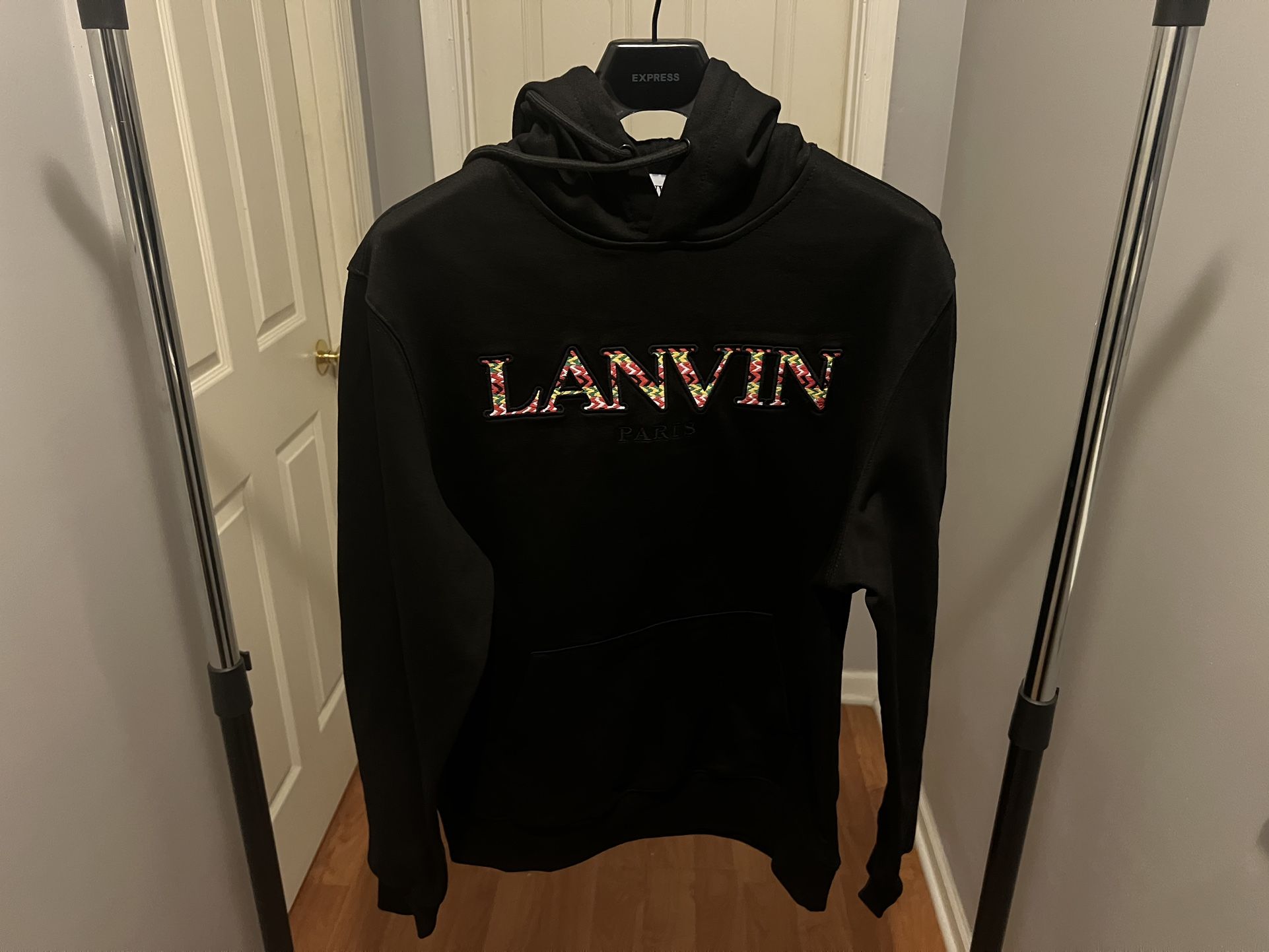 Lanvin Hoodie Sweatshirt In Cotton Fleece