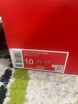 Nike Dunk Low Retro Bronzine/Coconut Milk Size 10