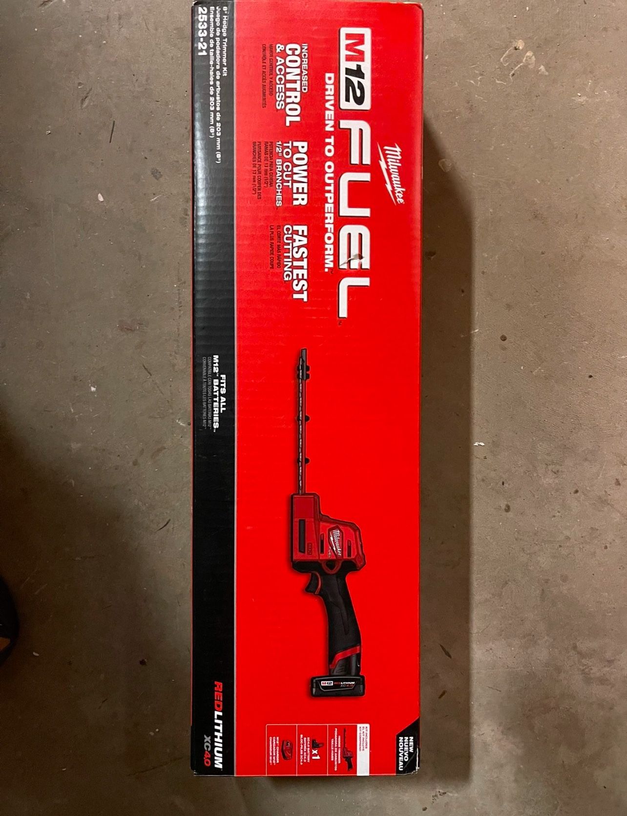 M12 Fuel Milwaukee Trimmer