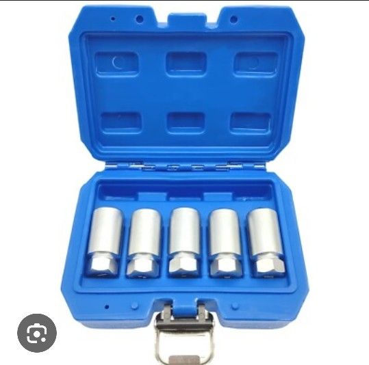 5Pcs Wheel Lock Key Removal Kit For Tesla Model 3, Model Y ,Model X ,Model S Lug Nut Anti-Theft Wheel Lock Removal Tool Set