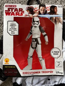New Star Was Executioner Trooper Boyd Kids Storm Small 5-6 age 3-4