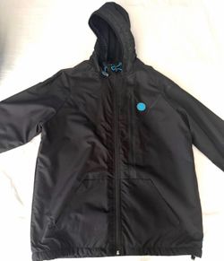 Cookies Altitude Micro Ripstop Hooded Jacket Black Large Mesh Backing 2 tiny holes seen in second picture Size L