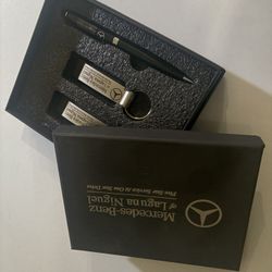 Mercedes Benz Keychains And Pen