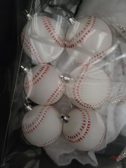 Baseball Ornaments
