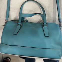 Coach Leather Cross. body Tote