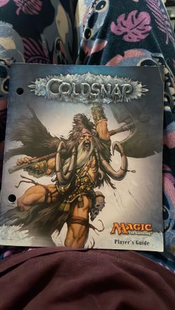 1x MTG Coldsnap Fat Pack Player's Guide Only