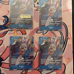 One Piece Cards Buggy Event Winner Play Set 