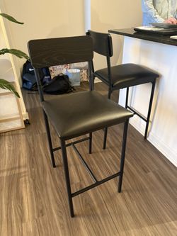 Black Bar Chairs 