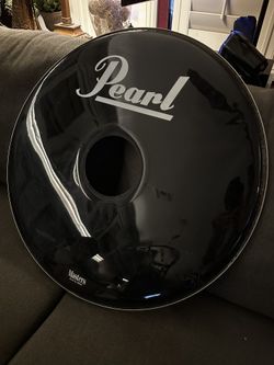 Pearl Resonant Bass Drum Head W/port Hole - 25” - New