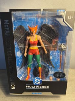 McFarlane DC Multiverse Hawkgirl Platinum Edition 7” Action Figure New Sealed