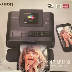 Canon Selphy CP1200 Compact Photo Printer