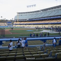 2 Dodgers v.s Angels Tickets 