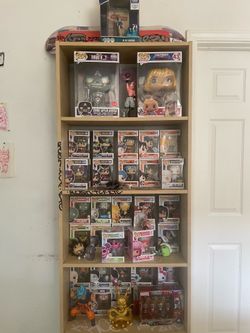 Funko pop action figure collection