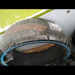 24in White Wall Lexani Tires Skinny
