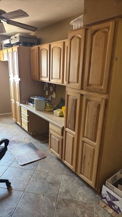 Wooden Garage Cabinets