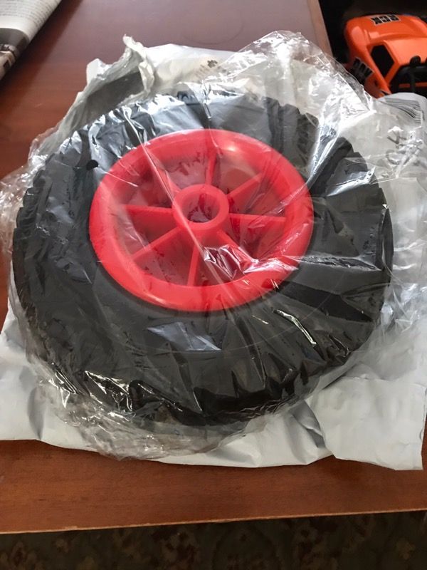 Kayak cart replacement wheel