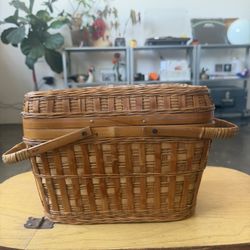 Vintage Woven Basket