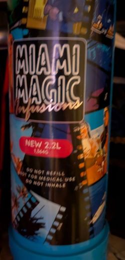 Miami Magic Infusions 2.2L N2O Cylinder
